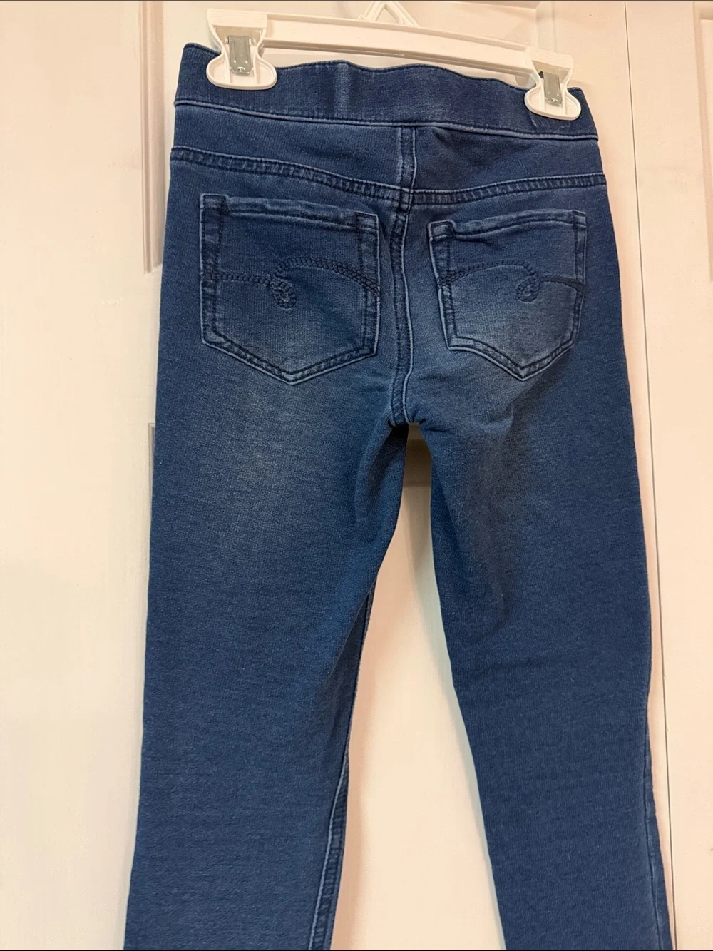 Justice Girls Navy Blue Stretch Jeggings